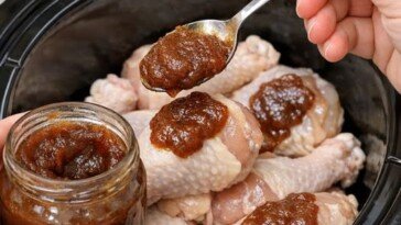 Apple Butter Chicken Slow Cooker