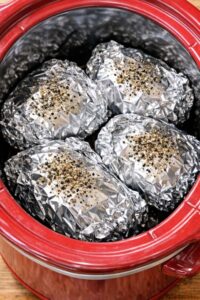 Beef and Radish Packets Slow Cooker