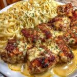 Butter Chicken & Linguine in Alfredo Sauce