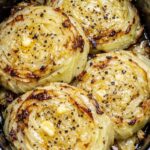 Cabbage Steaks Slow Cooker 3-Ingredient