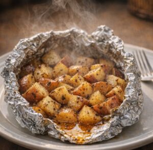 Cajun Butter Potato Packets Slow Cooker