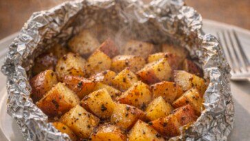 Cajun Butter Potato Packets Slow Cooker