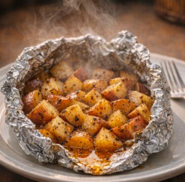 Cajun Butter Potato Packets Slow Cooker