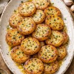 Caramelized Coin Potatoes Slow Cooker