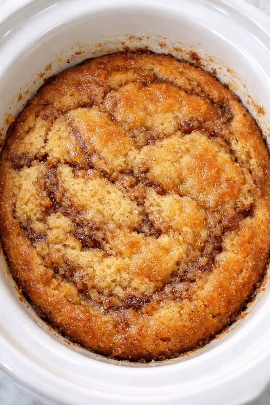 Chai Latte Cake Slow Cooker 3-Ingredient