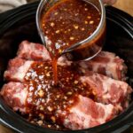 Cherry Cola Pork Ribs Slow Cooker