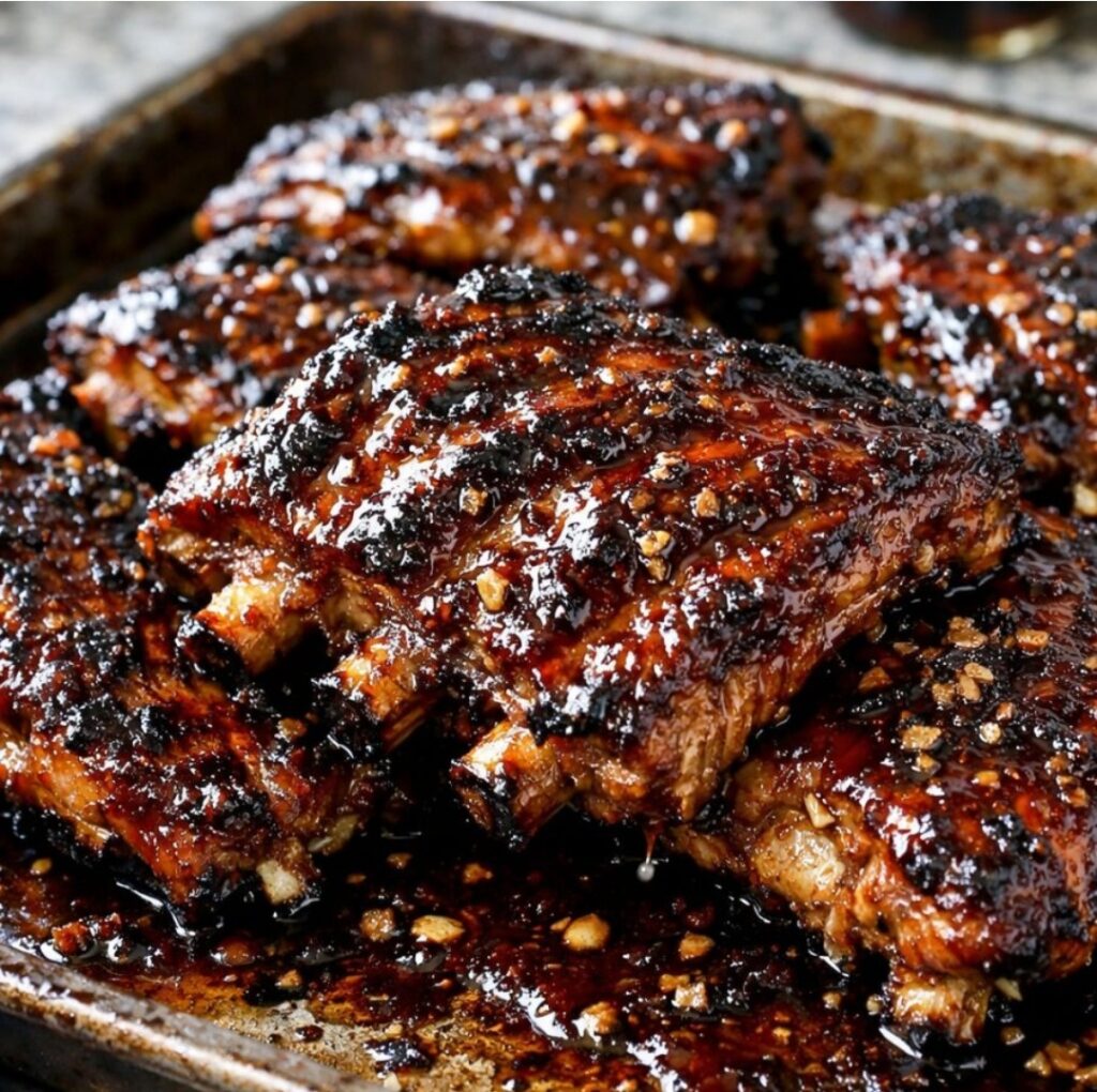Cherry Cola Pork Ribs Slow Cooker
