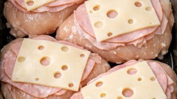 Crockpot Chicken Cordon Bleu