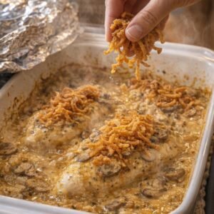 Chicken Royale Oven-Baked 4-Ingredient