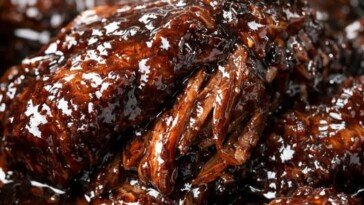 Chicken (Stringy Mystery Meat) Slow Cooker Rainy Day