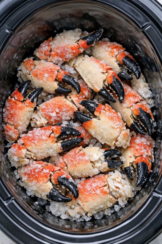 Slow Cooker Crab Alfredo 4-Ingredient