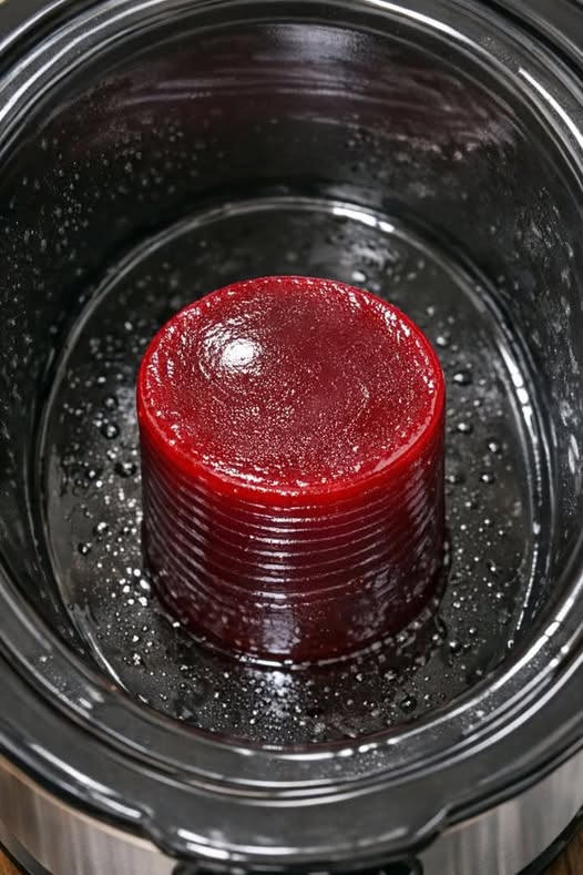 Cranberry Cobbler 3-Ingredient In Slow Cooker