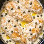 Creamy Caper Chicken Slow Cooker