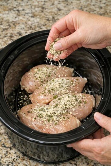 Creamy Italian Chicken Slow Cooker