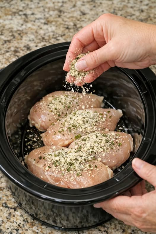 Creamy Italian Chicken Slow Cooker
