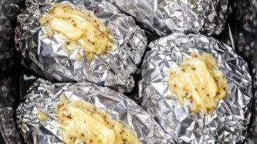 Dijon Beef Packets Slow Cooker 3-Ingredient