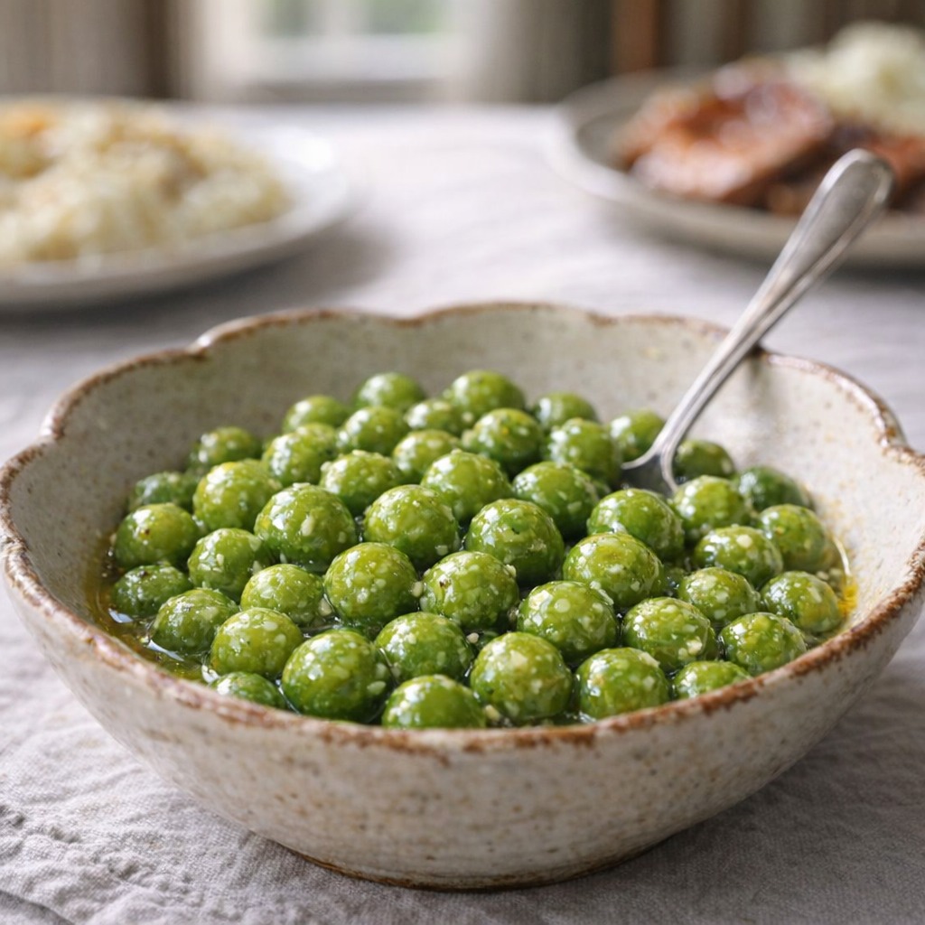 Easy Buttered Sweet Peas