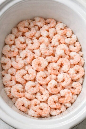 Easy Slow Cooker Shrimp