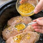 Honey Lemon Pepper Chicken Slow Cooker