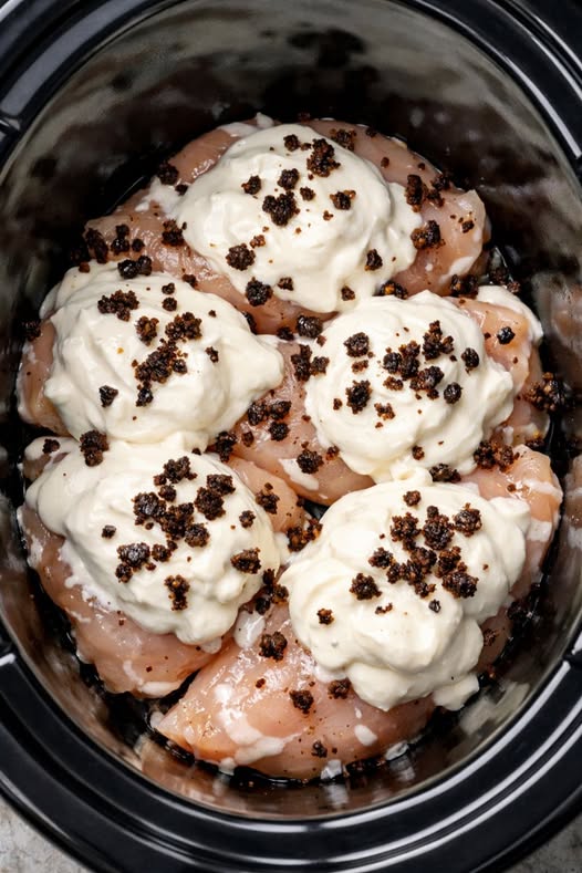 Mother's Day Chicken 4-Ingredient In Slow Cooker