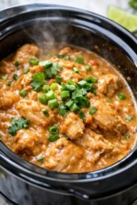 Peanut Satay Chicken Slow Cooker