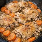 Poor Man's Chicken and Carrots-Slow Cooker