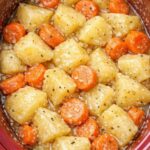 Poor Man’s Potato and Carrot Pot Slow Cooker