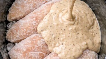 Retro Cream Chicken Slow Cooker 5-Ingredient