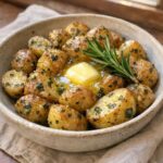 Rosemary Butter Red Potatoes Slow Cooker