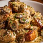 Salisbury Steaks with Mushroom Gravy Slow Cooker
