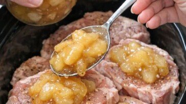 Slow Cooker Apple Pork Chops