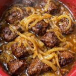 Slow Cooker Beef and Onion 3-Ingredient
