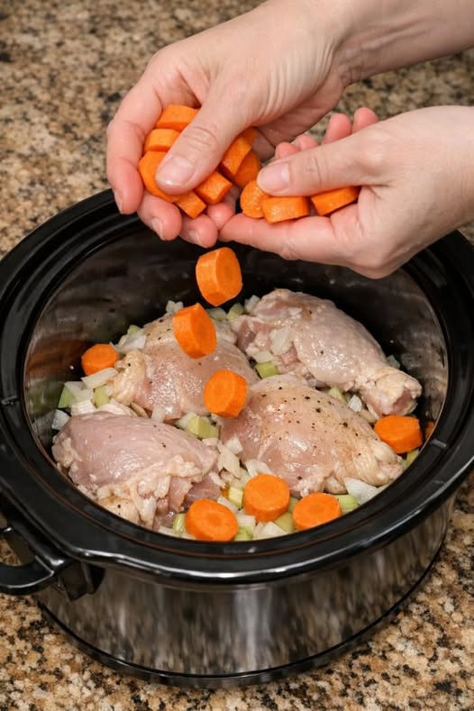 Slow Cooker Chicken and Carrots
