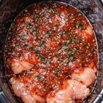 Slow Cooker Fiesta Chicken 4-Ingredient