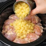Pineapple BBQ Chicken Slow Cooker