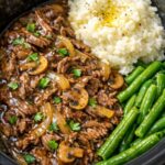 Slow Cooker Shaved Beef 3-Ingredient