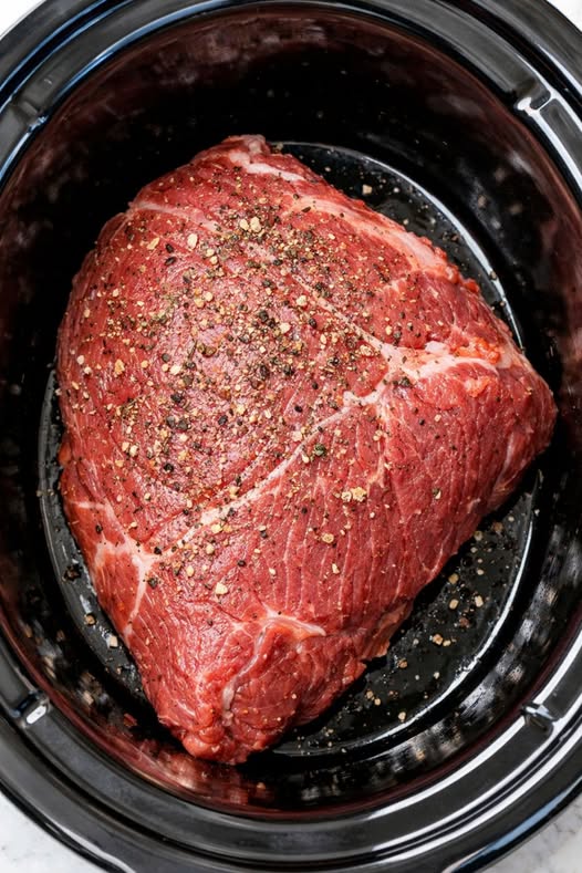 Slow Cooker Sirloin Tip Roast 5-Ingredient