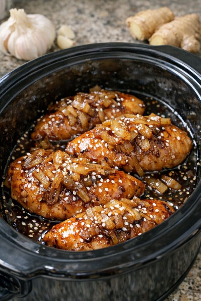 Slow Cooker Teriyaki Chicken