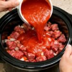 Slow Cooker Tomato Beef Stew