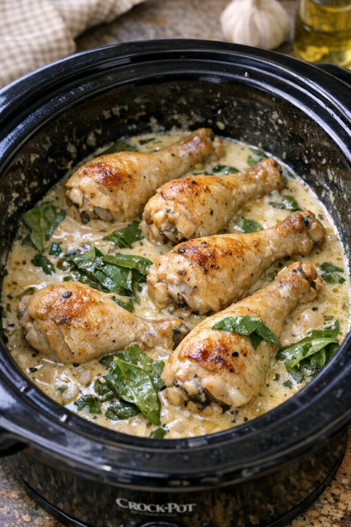 Sorrel Cream Chicken Slow Cooker