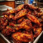 Spicy Teriyaki Chicken Wings Slow Cooker