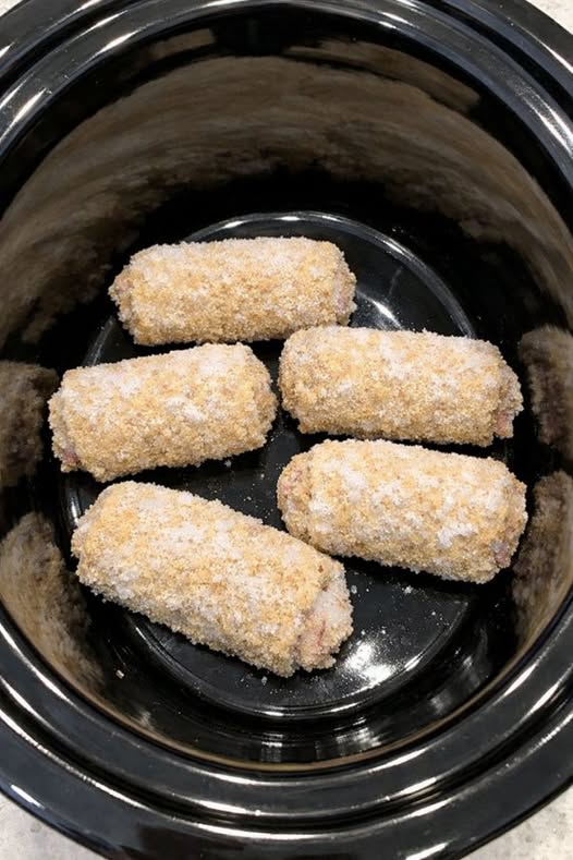 Spring Chicken Cordon Bleu In Slow Cooker