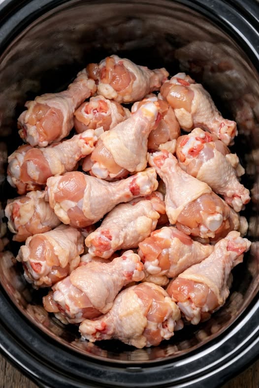 Spring Chicken Drumettes Slow Cooker 5-Ingredient