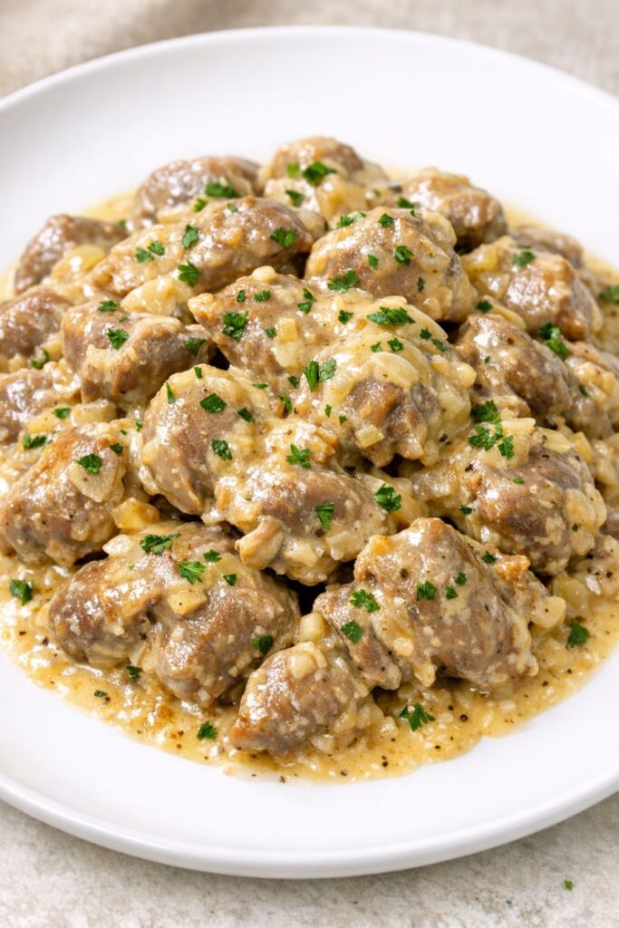 Spring Comfort Chicken Gizzards 4-Ingredient Slow Cooker