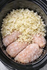 Thrift Chicken for the Slow Cooker 4-Ingredient