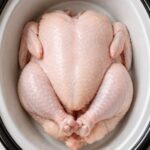 Whole Roast Chicken In Slow Cooker 5-Ingredient