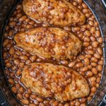 Chicken and Baked Beans Slow Cooker 4-Ingredient