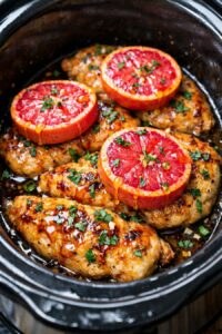 May Citrus Chicken Slow Cooker