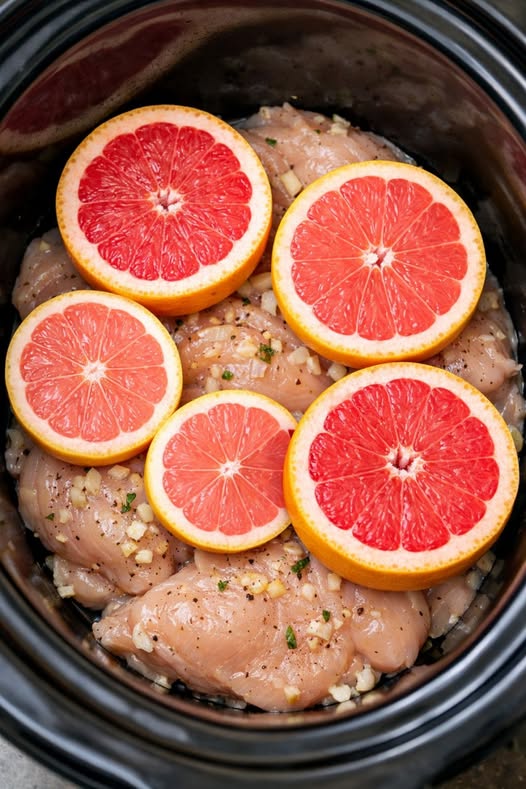 May Citrus Chicken Slow Cooker