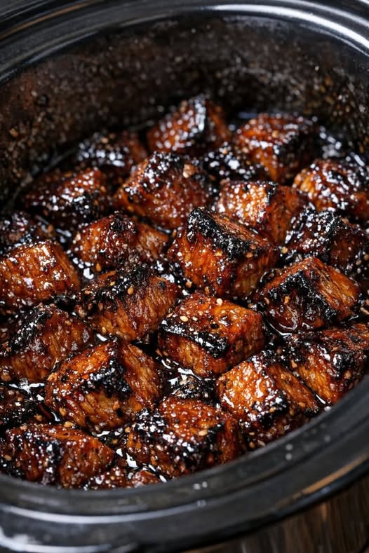 Poor Man's Burnt Ends (Slow Cooker Style)
